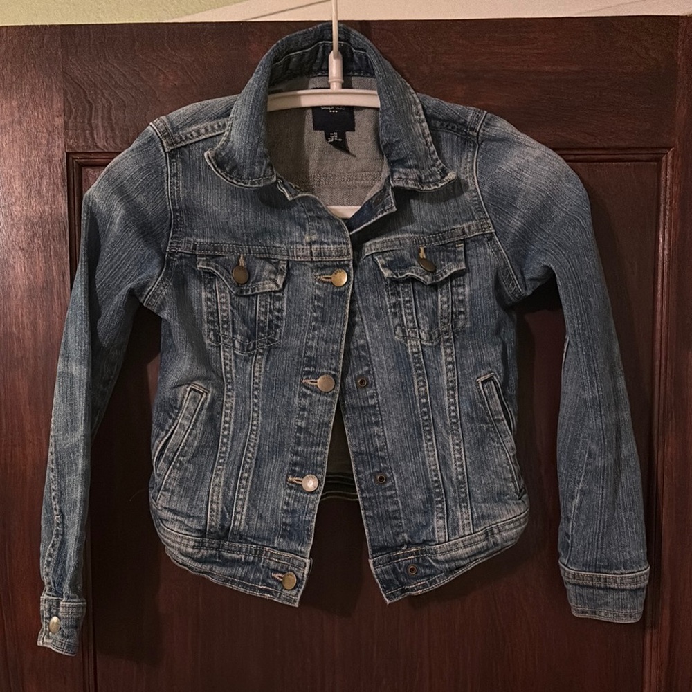 GAP Girls Blue Jean Jacket